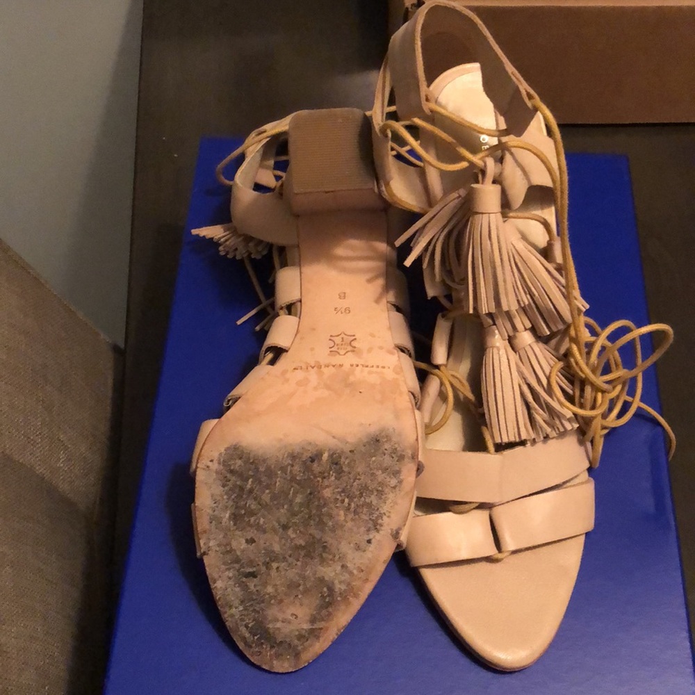 Loeffler Randall Beige Tassel Heels - Picture 4 of 4